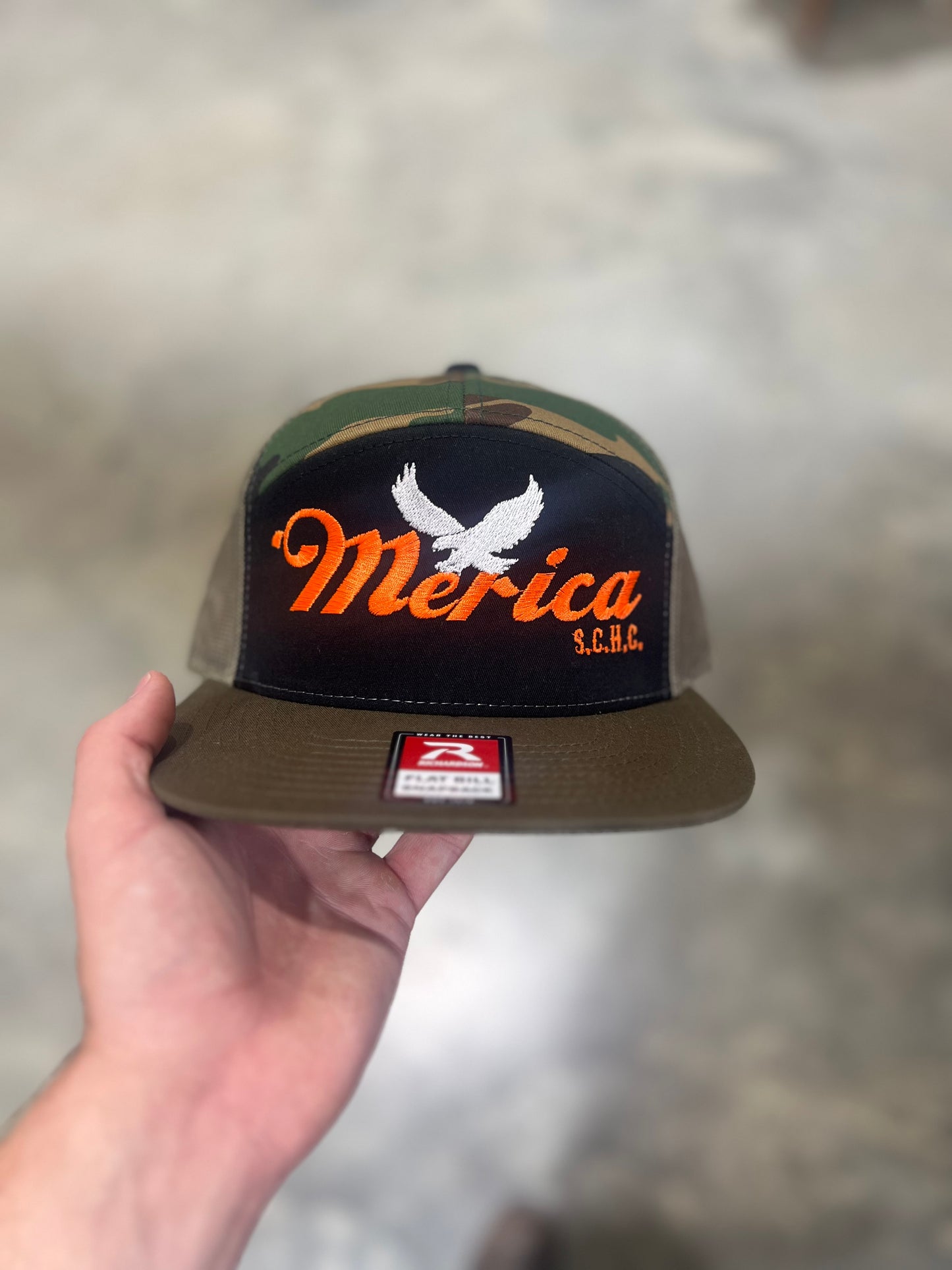 ‘Merica Black and Green Camo
