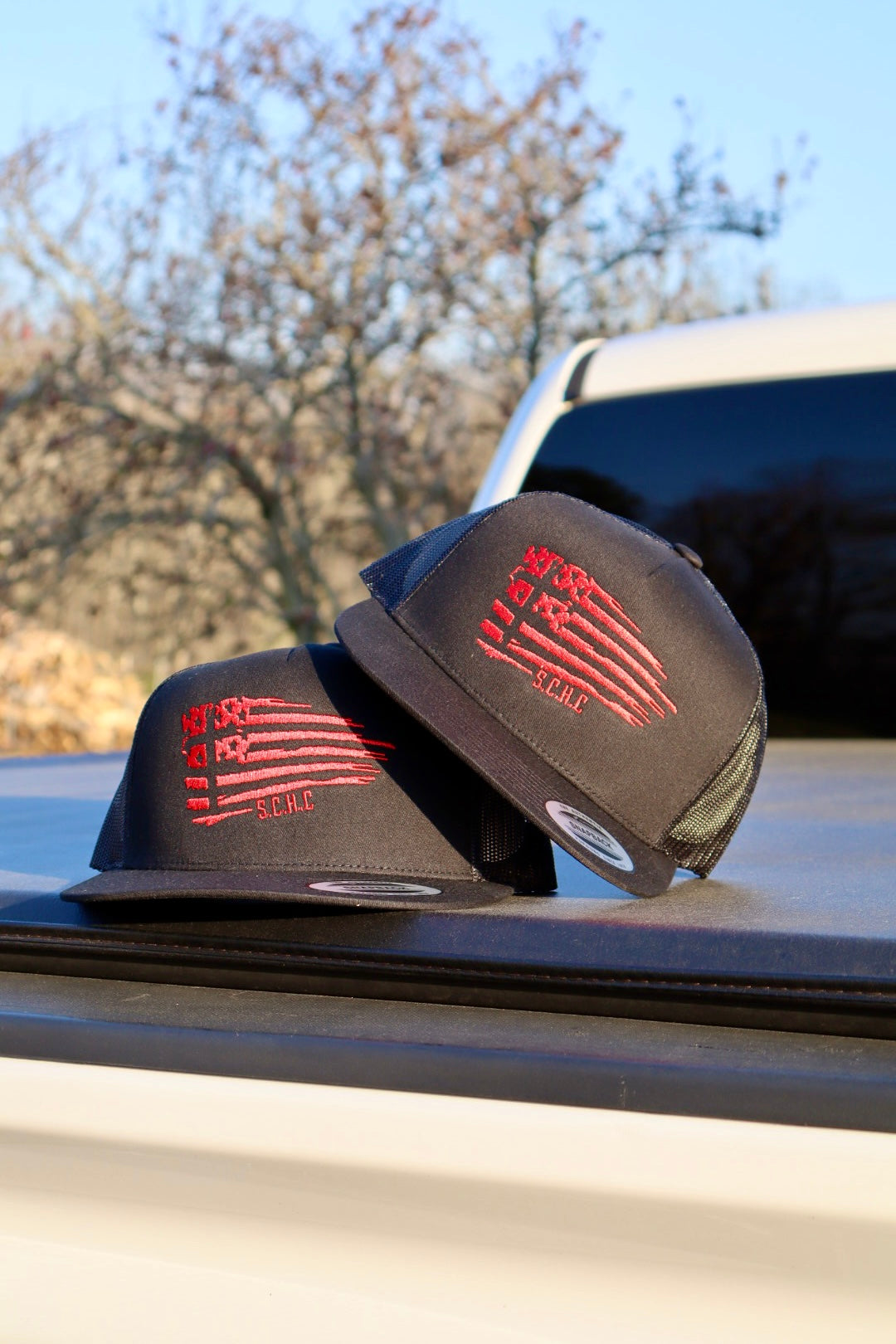 “American Savior” - Black & Red