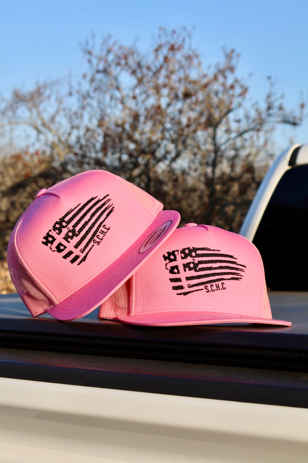 “American Savior” - Pink & Black