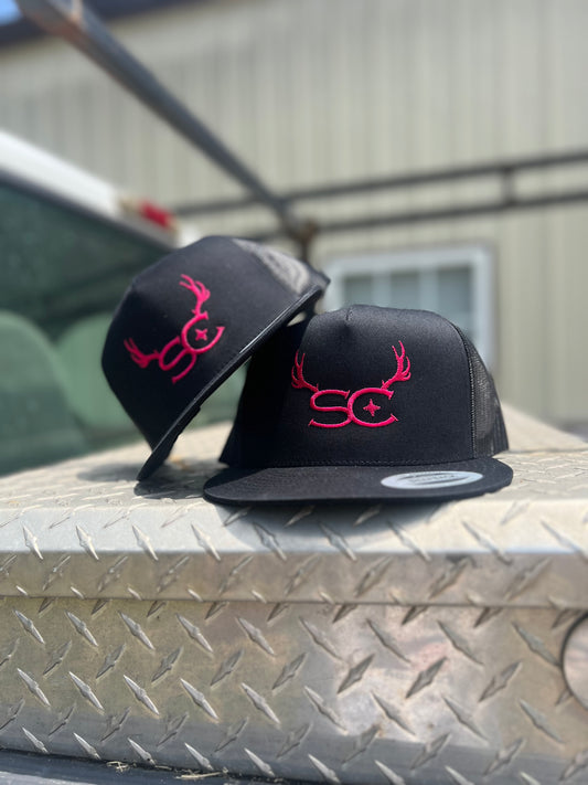 Southern Stag Hot Pink & Black