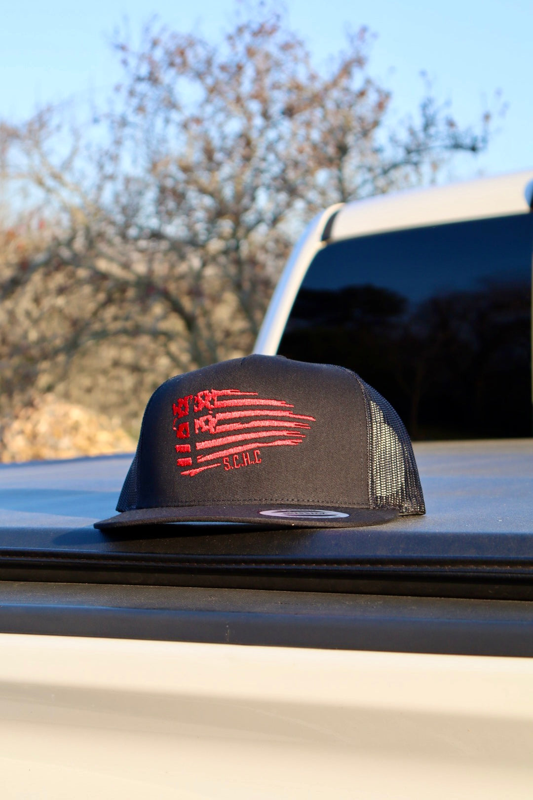 “American Savior” - Black & Red