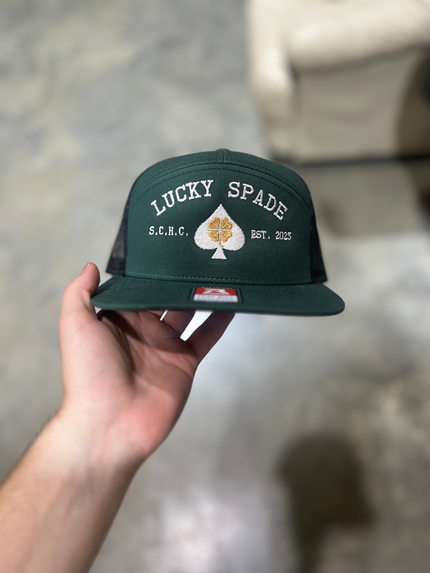 Lucky Spade Green/Black