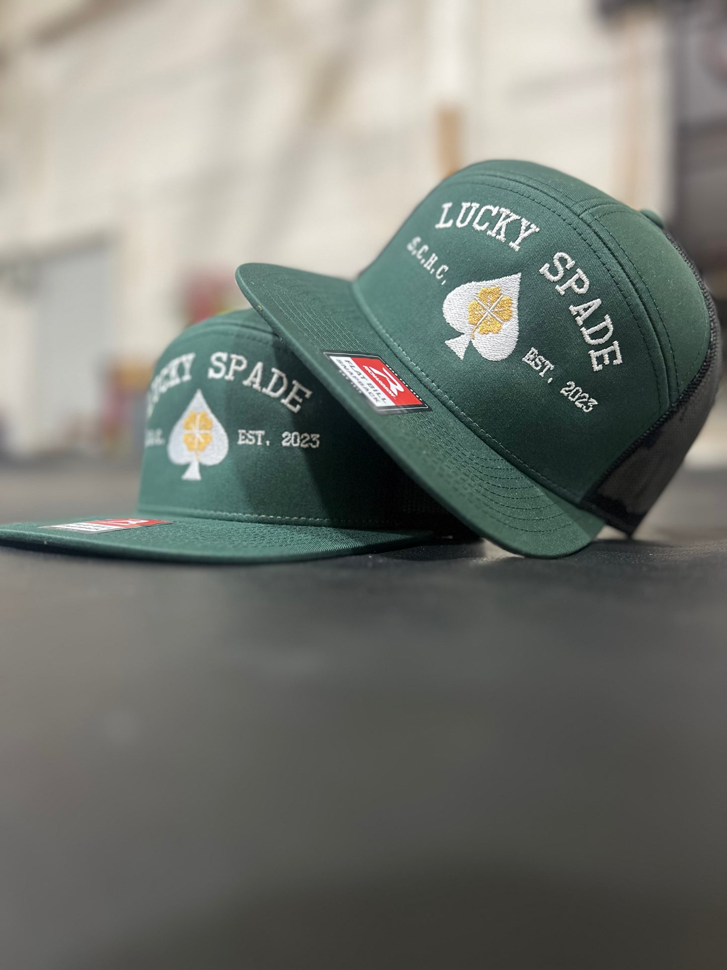 Lucky Spade Green/Black
